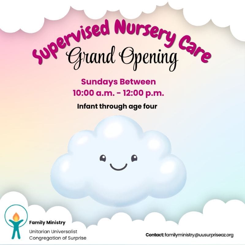 Nursery Opening - UU Surprise AZ img
